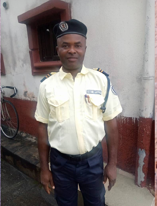 BIMS Security staff member at ACRA Specialist Clinic